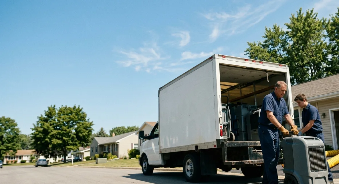 Water Damage Cleanup in Cedar Lake, IN near me